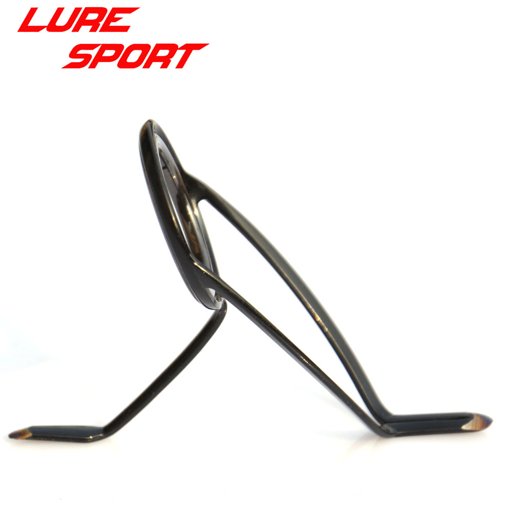 Fishing Rod Surf - LureSport 10 ชิ้น ไกด์ KW โครงเหล็กสีดำ