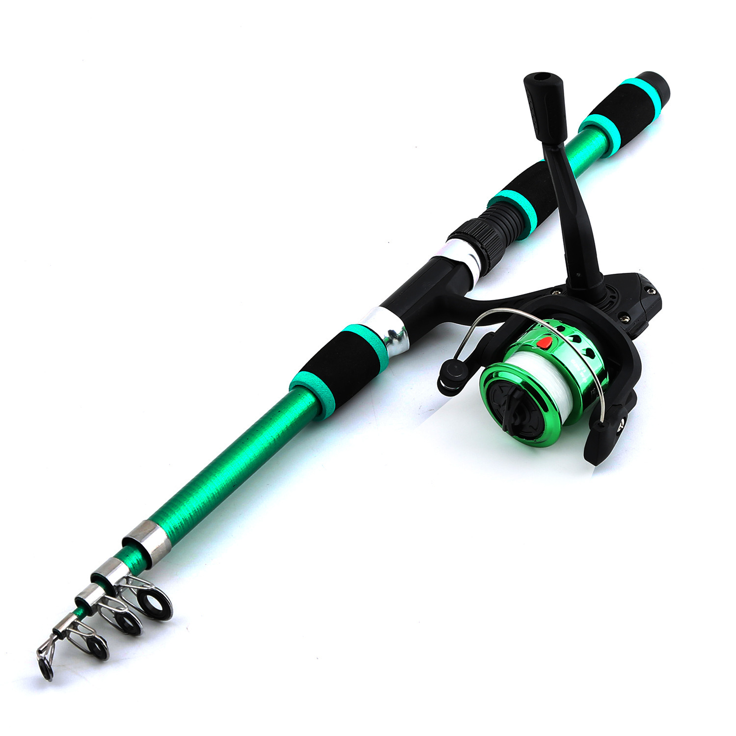 ชุดคันเบ็ดตกปลา QQE Hot ขนาด 1 - Fishing Rod Spinning บทวิจารณ์และราคา