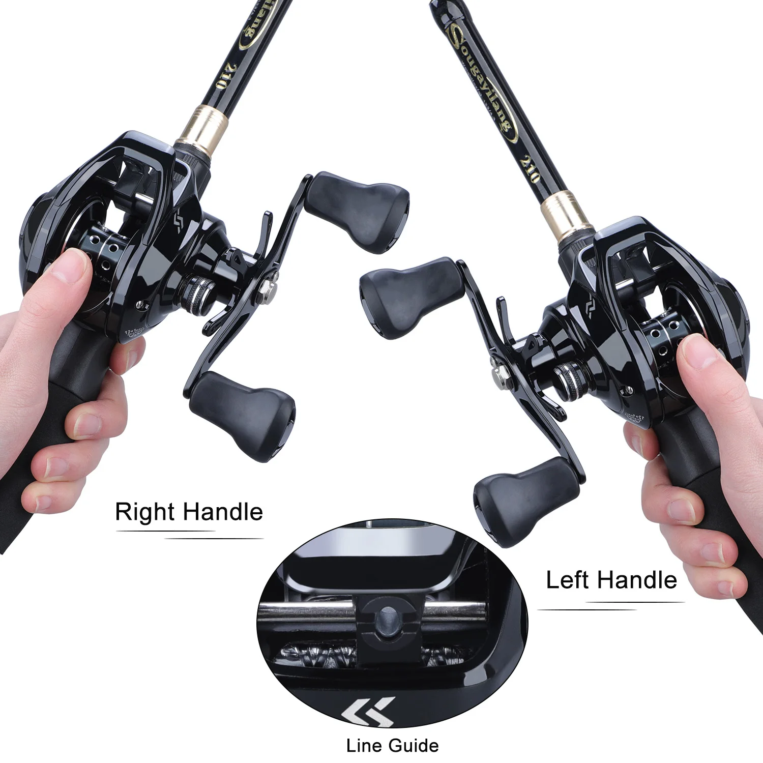 Sougayilang เบ็ดตกปลาและรีลชุด - Fishing Rod Combo บทวิจารณ์และราคา